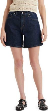 Levi's High Waist Mid Thigh Baggy Denim Shorts in Remember Together at Nordstrom Rack, Size 27