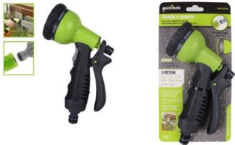 Trade Shop Trade Shop - Pistola A Spruzzo Bocchetta 8 Getti Irrigazione Tubo Pompa Acqua Giardino 94766