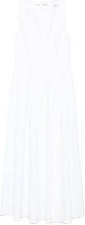 Matteau Tie Back Midi Dress - Womens - Organic Cotton