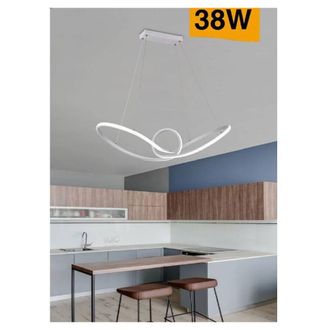 Trade Shop Trade Shop Traesio - Trade Shop - Led Steel Modern Equipo 38 W Luz 6500k 3000k 4000k A07-b