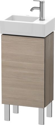 Duravit Duravit L-cube Mueble De Mesada 36,4 X 24,1 Cm, 1 Puerta, 1 Balda De Cristal, Para Vero Air 072438, Color: Decoraci&oacute;n Pino Plata - Lc6793r3131