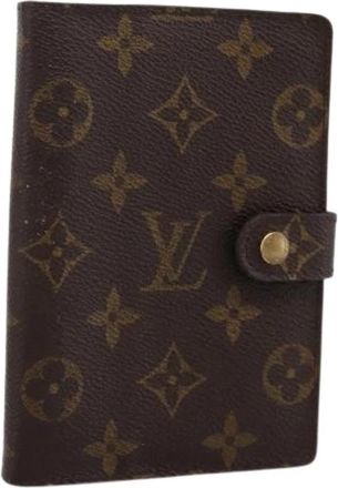 Louis Vuitton Pre-owned Day Planner Cover - Dames - Vintage Accessoires - Bruin - ONE Size - Vintage