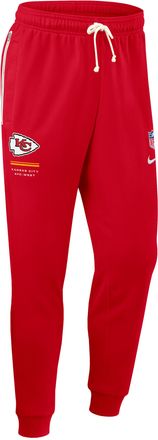 Nike Kansas City Chiefs Sideline Standard Issue Nike Mens Dri-FIT NFL Taper Pants in Red | 03B065N7G-HBY