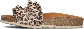 Verbenas Stijlvolle zomer slippers voor dames - Dames - Sandalen - Bruin - 42 EU - Schoenen