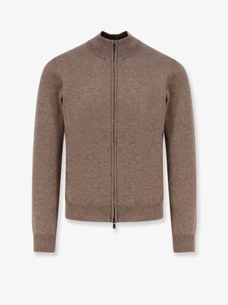 Corneliani Virgin wool and cashmere cardigan - CORNELIANI - gender_Man