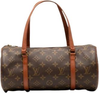 Louis Vuitton Pre-owned Handbags, female, Brown, Size: ONE SIZE Pre-owned Fabric Handbag