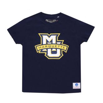 Mitchell & Ness Hombre, Camisetas, Azul, Talla: S