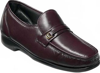 Florsheim Mens Riva Shoe In Burgandy