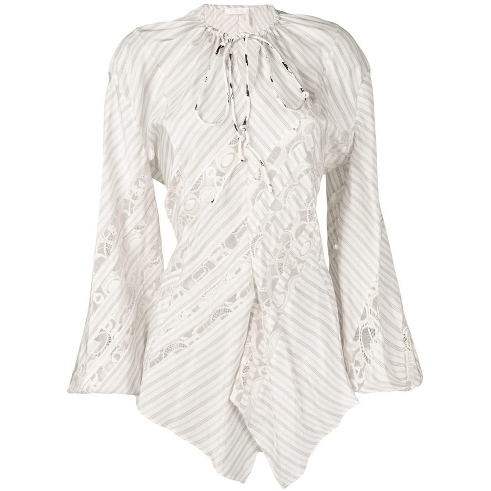 Tシャツ・カットソー Max Mara ACANTO123 SHORT SLEEVE ORGANDY SHIRT Max Mara Acanto123 Short Sleeve Organdy Shirt desde 258,95