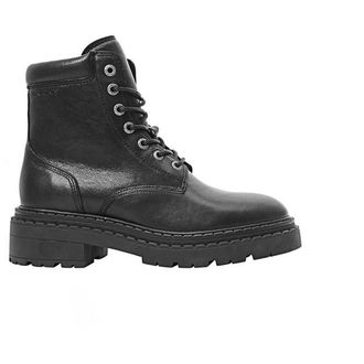 Ten Points Sonja Lace Boots Tanned Leather Freizeitstiefel f&uuml;r Damen | grau/schwarz