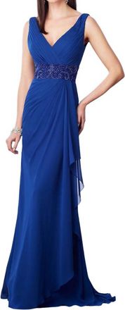 Cameron Blake Evening Dress In Royal Blue