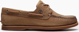 Timberland Mens Lake House Classic 2-Eye Boat Shoe Beige - Cream - Size: 10