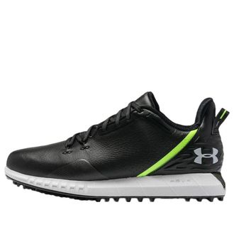 Under Armour HOVR Drive Spikeless Wide (E) Black Green 3025079-002