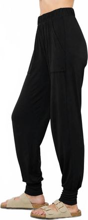 La Made Modal Jogger In Black