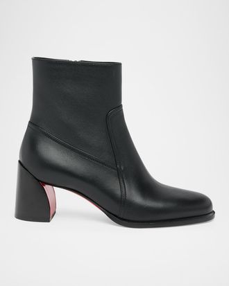 Christian Louboutin 55mm Ira Leather Ankle Boots