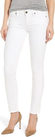 Paige White Denim Skyline Ankle Peg Jeans Size XS