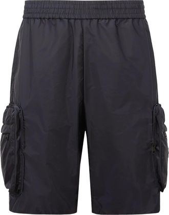 Moncler Korte Broeken, Heren, Zwart, M, X Shorts