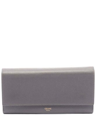Celine Celine Large Flap Wallet (Authentic Pre-Loved)