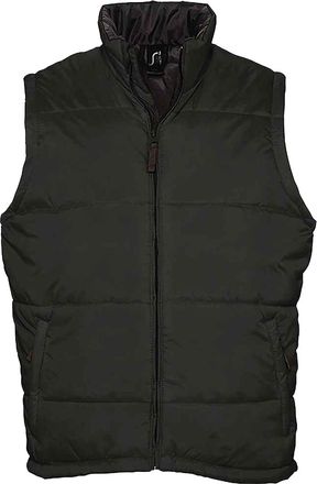SOLS Unisex Warm Gilet voor volwassenen (Zwart)
