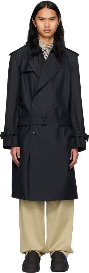 Burberry Black Long Trench Coat from $1,420.00 - on Stylight
