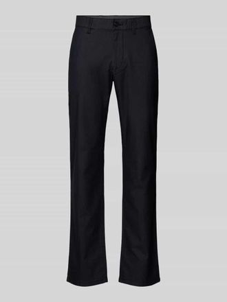 Christian Berg Regular Fit Hose mit Eingrifftaschen in Marine, Gr&ouml;&szlig;e 48