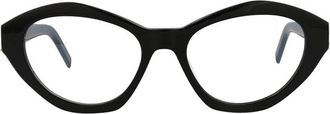 Saint Laurent Cat-Eye Frame Eyeglasses - Black