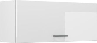Vicco Armario Colgante R-line, Blanco Alto Brillo/blanco, 100 Cm Plano, Vicco