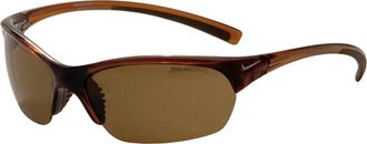 Nike Mens 63 mm Brown Sunglasses