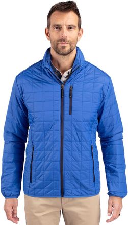 Cutter & Buck Rainier PrimaLoft Mens Eco Insulated Full Zip Puffer Jacket