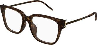Saint Laurent SL M48O Glasses - Dames - Brillen - Bruin - 54 MM - Accessoires