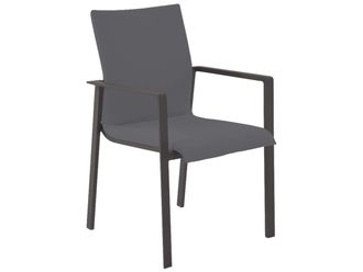 Schubiger M&ouml;bel Gartenstuhl Silas Carbon