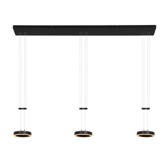 Steinhauer Steinhauer - L&aacute;mpara Colgante - Piola - Negro - Acr&iacute;lico Metal