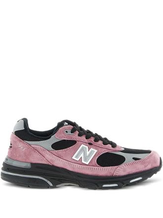 New Balance 993 reflective-logo sneakers - Pink