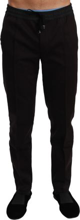 Dolce & Gabbana Lila Casual Katoenen Broek