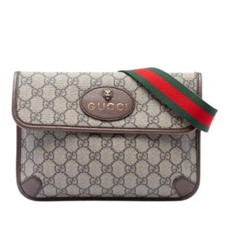 Gucci Pre-owned Vintage Belt Bag - Dames - Pre-owned - Beige - Maat: ONE Size Leer