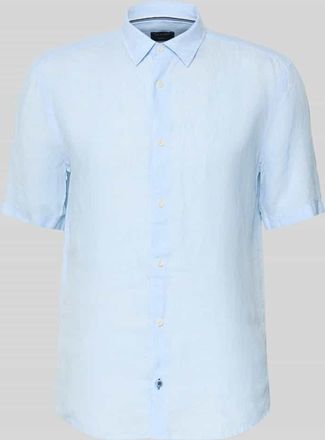 Olymp Level 5 Casual Fit Freizeithemd aus Leinen in Hellblau, Gr&ouml;&szlig;e XL