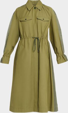 3.1 Phillip Lim Combo Blouson Trench Coat