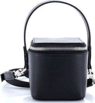 Ferragamo Gancicni Top Handle Vanity Case Leather Micro