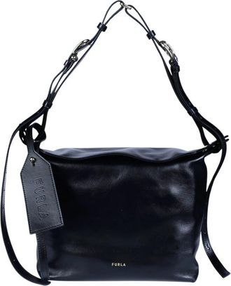 Furla Ginevra M - Dames - Schoudertassen - Zwart - ONE Size - Tassen
