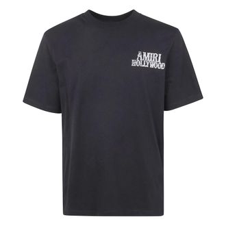 Amiri Hombre, Camisetas, Negro, Talla: XL