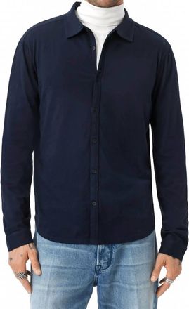 John Varvatos Gareth Shirt In Navy