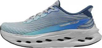 Skechers Max Cushioning Glide-Step Sapphire Grey Blue 220425-GYBL
