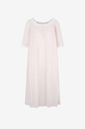 Celestine Nachthemd mit U-Boot-Ausschnitt aus Baumwolle Marcella