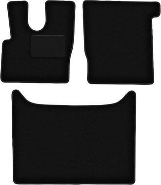 OEM Alfombrillas De Terciopelo Negro Para Daf Xf 106 Autom&aacute;tico (2017)