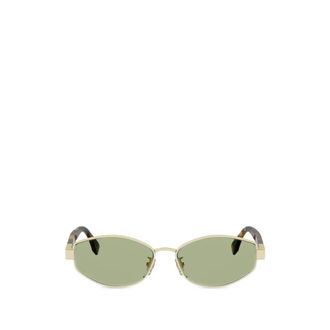 Fendi Sunglasses, female, Yellow, Size: 56 MM Baguette Sunglasses