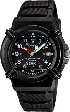 Casio Mens Heavy-Duty Digital Watch with Black Resin Case - HDA-600B-1BV