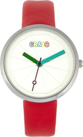 Crayo Metric Quartz Silver Dial Unisex Watch CRACR5802