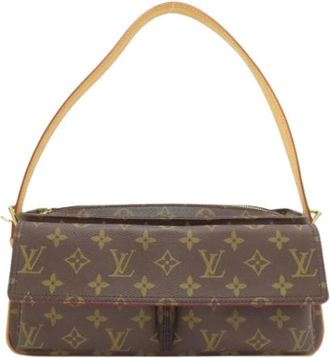Louis Vuitton Pre-owned Shoulder Bags, female, Brown, Size: ONE SIZE Pre-owned Vivacite MM Shoulder Bag
