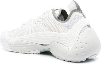 Lanvin Mens Flash X Sneakers White Upper Rubber
