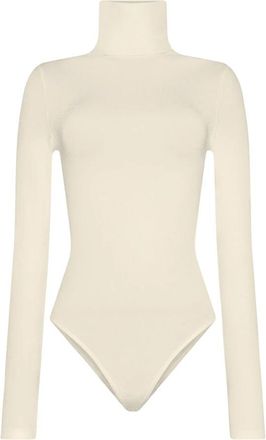 Wolford Colorado String Body - Dames - Bodies - Beige - L - Katoen - Tops